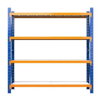2M x 2M Heavy Duty Garage Shelving Rack - 200kg Per Shelf Capacity