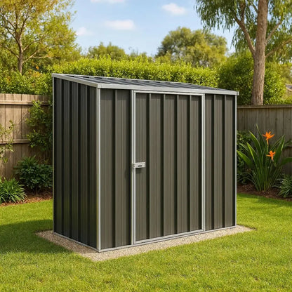 Tall Narrow Shed 2M High | SpanBilt Slimline Garden Storage 1.76m Australia