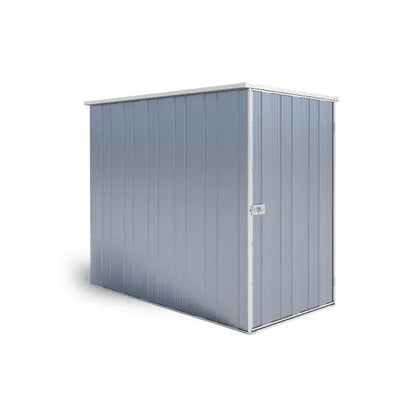 SpanBilt Slimline Garden Shed with Side Entry - 1.07m × 2.1m Narrow Steel Shed for Apartments, Townhouses & Side Passages
