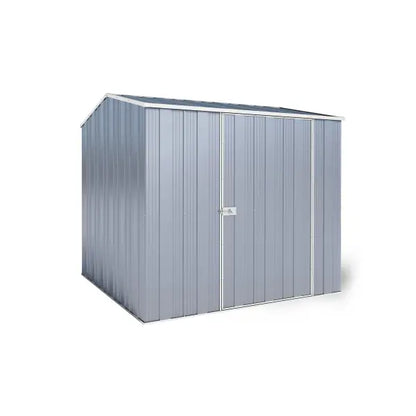 YardStore G66-S 98cm wide single hinged door showing equipment and mower access clearance