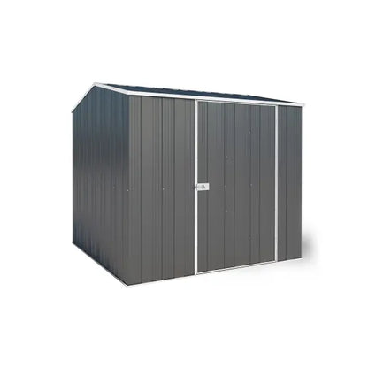 YardStore G66-S gable roof garden shed 2.1m x 2.1m Australian made single hinged door 5 colours