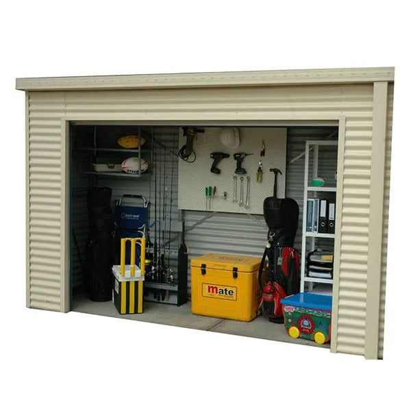 Spanbilt Smartlocker 900 Lockable Roller Door Storage Shed — Steel, Secure & Built for Australia