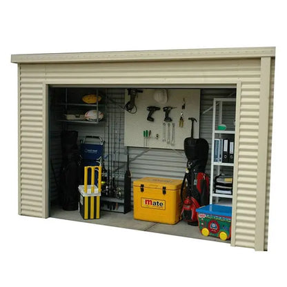 Spanbilt Smartlocker 900 Lockable Roller Door Storage Shed — Steel, Secure & Built for Australia