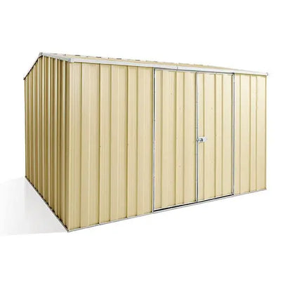 Extra Large Shed 3.14M x 2.8M | SpanBilt Workshop Man Cave Ride-On Storage Australia