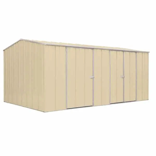 Workshop Shed 4.5m | SpanBilt Large Garden Shed Man Cave Ride-On Mower Australia